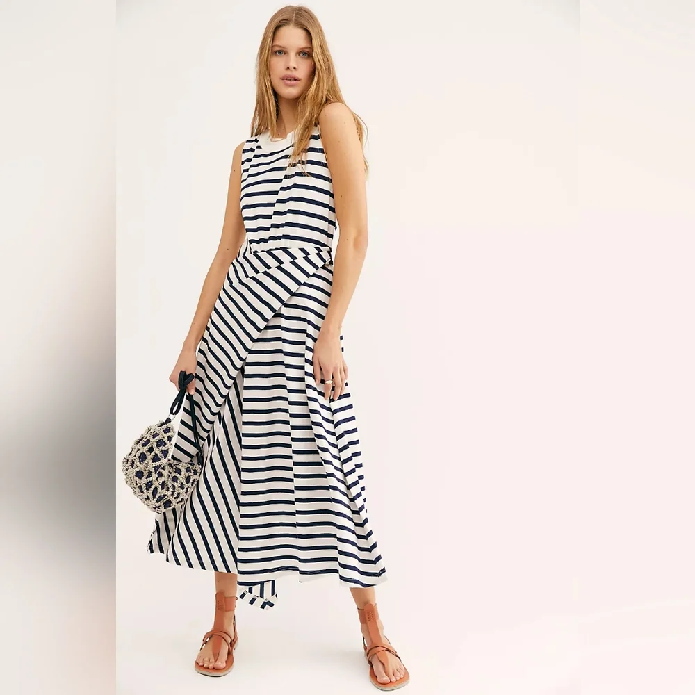 NWOT / Free People / FP Beach / Capri Beachy Bohemian Midi Dress / XS / $128 - Picture 1 of 3